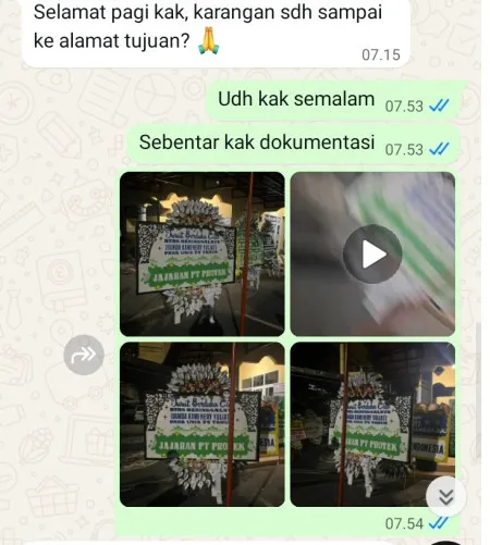 Pengiriman Papan Bunga Selamat Citrajaya Binong