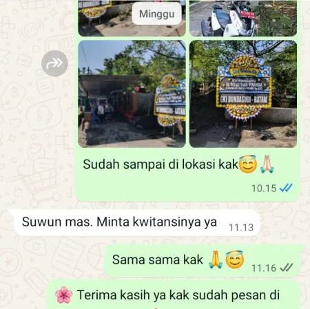 Pengiriman Papan Bunga Duka Citrajaya Binong