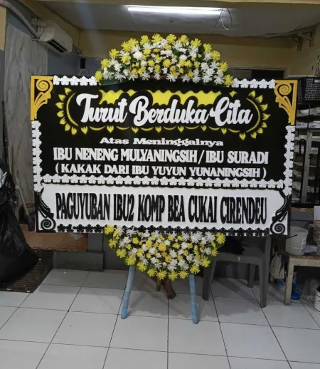 Papan Bunga Duka Citrajaya Binong